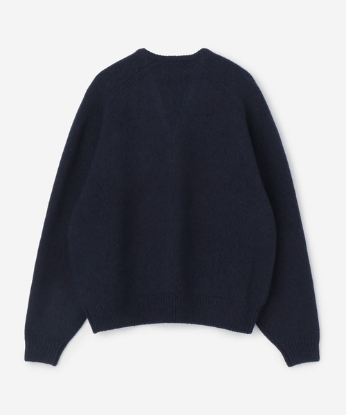 GYMPHLEX（ジムフレックス）の「Gymphlex | エアーヤーン Vネックニットプルオーバー WOMEN（ニット/セーター・レディース・ネイビー/レッド/アイボリー・14）」の14枚目の写真