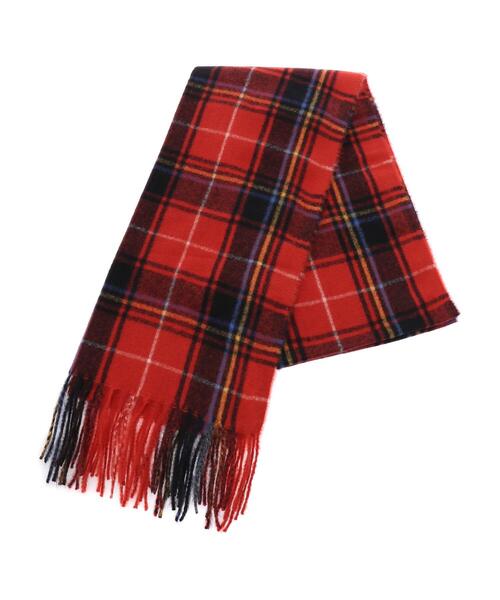 Green　Parks（グリーンパークス）の「カシミアライクチェックストール＊（ストール/ショール・レディース・ブルー/レッド/グリーン/ベージュ/ピンク/イエロー/オレンジ/サックスブルー・FREE）」の10枚目の写真