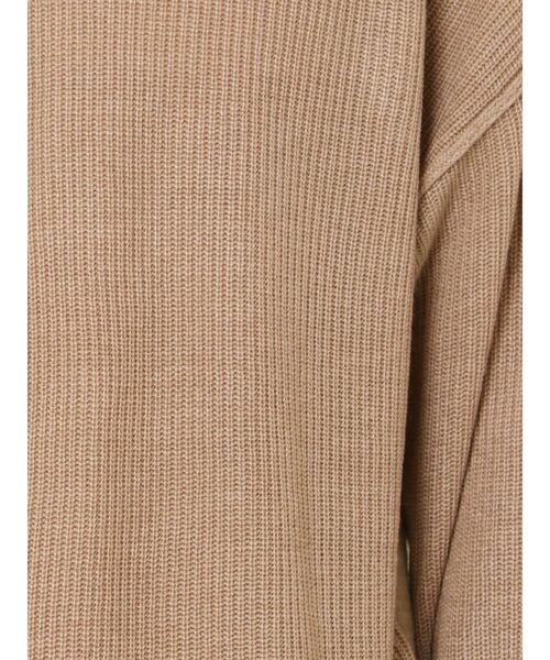 COTORICA（コトリカ）の「フロントスイッチニット（ニット/セーター・メンズ・ベージュ/ブラック・LARGE/MEDIUM）」の10枚目の写真