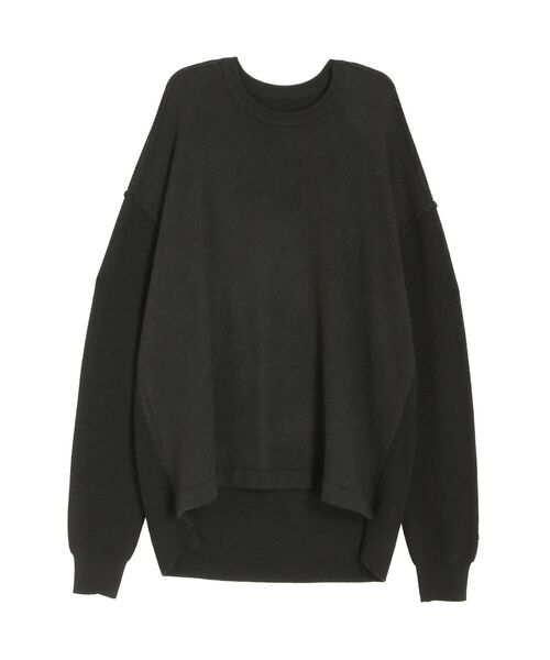 COTORICA（コトリカ）の「フロントスイッチニット（ニット/セーター・メンズ・ベージュ/ブラック・LARGE/MEDIUM）」の14枚目の写真