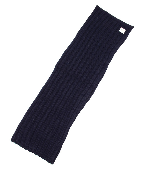 R.NEWBOLD（アールニューボールド）の「CABLE KNIT SNOOD/245961（マフラー・メンズ・グリーン系その他/ネイビー・FREE）」の4枚目の写真