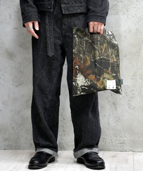 HAV-A-HANK（ハバハンク ）の「BANSAC バンサック HAV-A-HANK ハバハンク バンダナ エコバッグ カモフラージュ（エコバッグ/サブバッグ・メンズ・ウッド/カモフラージュ・FREE）」の11枚目の写真