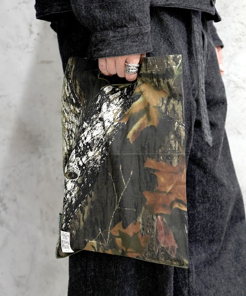 HAV-A-HANK（ハバハンク ）の「BANSAC バンサック HAV-A-HANK ハバハンク バンダナ エコバッグ カモフラージュ（エコバッグ/サブバッグ・メンズ・ウッド/カモフラージュ・FREE）」の17枚目の写真