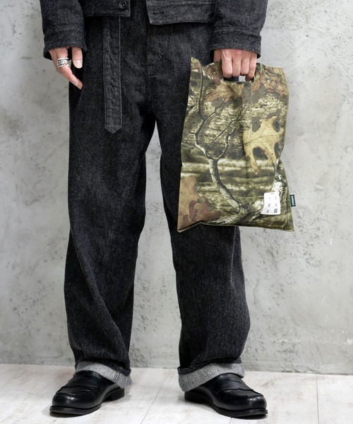 HAV-A-HANK（ハバハンク ）の「BANSAC バンサック HAV-A-HANK ハバハンク バンダナ エコバッグ カモフラージュ（エコバッグ/サブバッグ・メンズ・ウッド/カモフラージュ・FREE）」の20枚目の写真