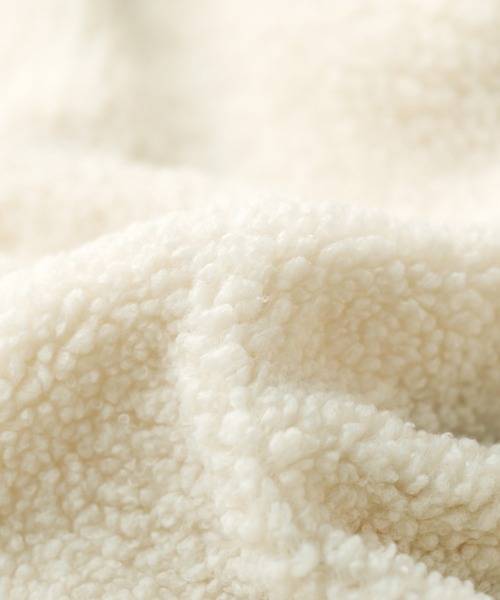 GeeRA（ジーラ）の「キルト＆ボアリバーシブルコート（その他アウター・レディース・ベージュ/アイボリー/モカ・MEDIUM）」の14枚目の写真