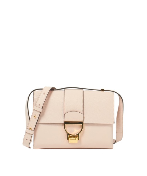 COCCINELLE（コチネレ）の「《COCCINELLE/コチネレ》ARLETTIS FLAP（ショルダーバッグ・レディース・ブラック系その他/スモークピンク/バーガンディー・FREE）」の2枚目の写真