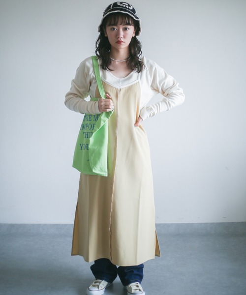 spoon store（スプーンストア）の「ロゴプリントカラフルトート（トートバッグ・レディース・オレンジ/グリーン・フリー）」の11枚目の写真