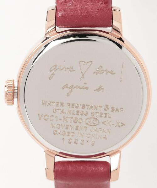 agnes b.(アニエスベー)の「LM02 WATCH FCSK743(アナログ腕時計・レディース・ホワイト・FREE)」の2枚目の写真