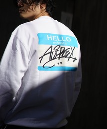 AVIREX | 【直営店限定】HELLO MY BRAND IS SWEAT/ ハロー マイブランド イズスウェット / AVIREX / アヴィレックス(スウェット)