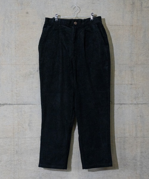 JOHN'S CLOSET(ジョンズクローゼット)の「【i】8Wコーデュロイワイドテーパードパンツ(その他パンツ・メンズ・キナリ/グレイッシュベージュ/ブラック/サックスブルー・MEDIUM/X-LARGE/LARGE)」の3枚目の写真