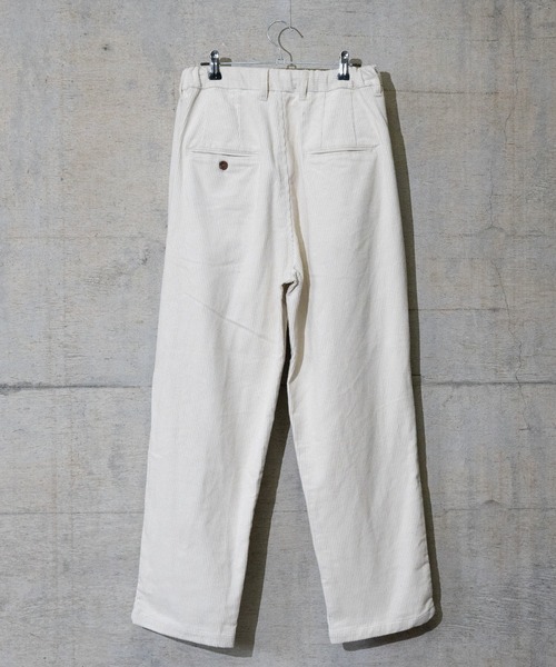 JOHN'S CLOSET(ジョンズクローゼット)の「【i】8Wコーデュロイワイドテーパードパンツ(その他パンツ・メンズ・キナリ/グレイッシュベージュ/ブラック/サックスブルー・MEDIUM/X-LARGE/LARGE)」の16枚目の写真