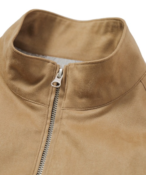 MEN'S BIGI（メンズビギ）の「コマスエードブルゾン（ブルゾン・メンズ・ブラック/ベージュ・01/02/03）」の11枚目の写真