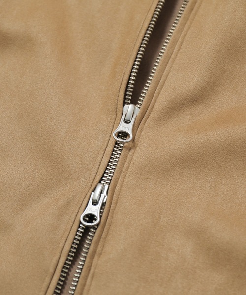 MEN'S BIGI（メンズビギ）の「コマスエードブルゾン（ブルゾン・メンズ・ブラック/ベージュ・01/02/03）」の12枚目の写真