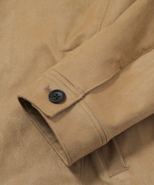 MEN'S BIGI（メンズビギ）の「コマスエードブルゾン（ブルゾン・メンズ・ブラック/ベージュ・01/02/03）」の14枚目の写真