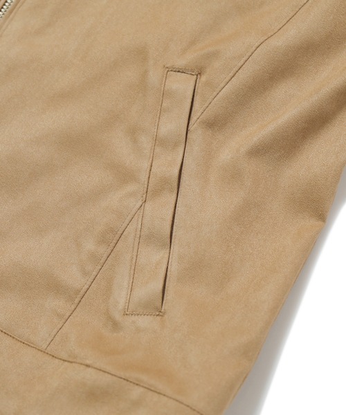 MEN'S BIGI（メンズビギ）の「コマスエードブルゾン（ブルゾン・メンズ・ブラック/ベージュ・01/02/03）」の15枚目の写真