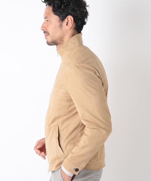 MEN'S BIGI（メンズビギ）の「コマスエードブルゾン（ブルゾン・メンズ・ブラック/ベージュ・01/02/03）」の22枚目の写真
