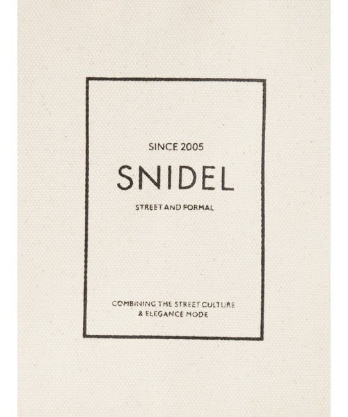 SNIDEL(スナイデル)の「キャンバスエコバッグ(エコバッグ/サブバッグ・レディース・ブルー/アイボリー/ダークブルー・FREE)」の10枚目の写真