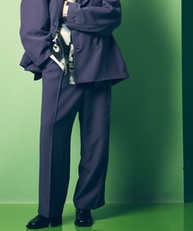 MAISON SPECIAL | 《ユニセックスアイテム》シアーピンタックワイドパンツ 【MAISON SPECIAL/メゾンスペシャル】(その他パンツ)