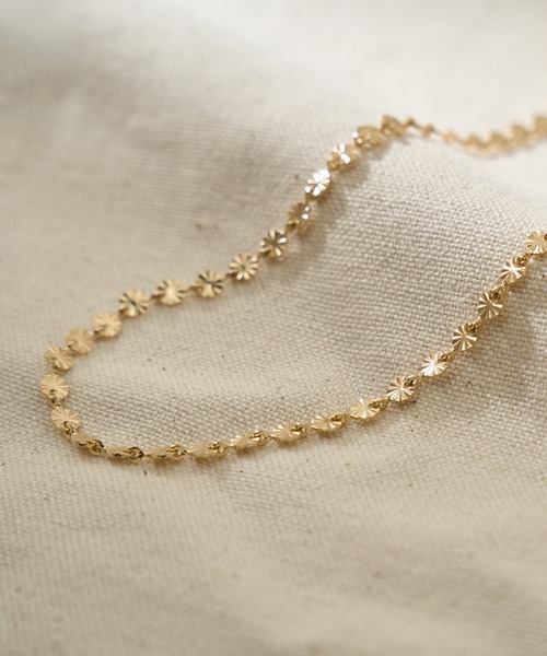 natural couture（ナチュラルクチュール）の「フラワーネックレス（ネックレス・レディース・シルバー/ゴールド・FREE）」の5枚目の写真