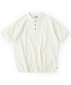 ハイゲージニットポロシャツ