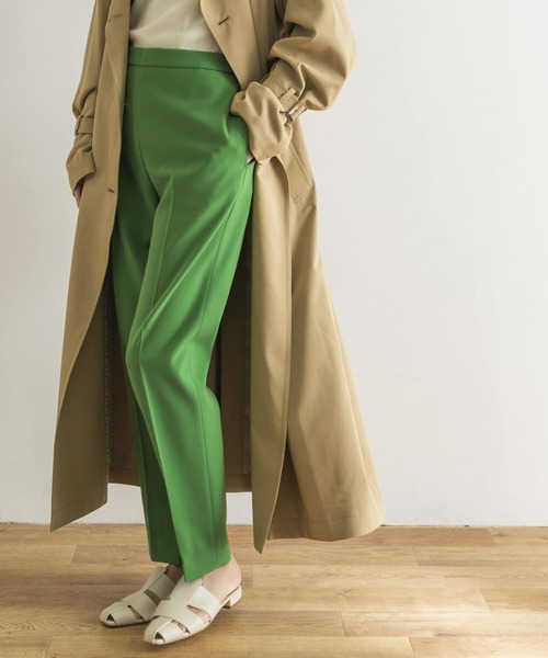 URBAN RESEARCH(アーバンリサーチ)の「ダブルクロステーパードパンツ(その他パンツ・レディース・ブラック/ピンク/グリーン・38/36/34)」の2枚目の写真