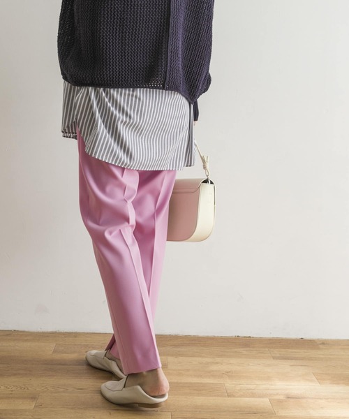 URBAN RESEARCH(アーバンリサーチ)の「ダブルクロステーパードパンツ(その他パンツ・レディース・ブラック/ピンク/グリーン・38/36/34)」の14枚目の写真