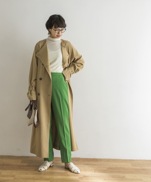 URBAN RESEARCH(アーバンリサーチ)の「ダブルクロステーパードパンツ(その他パンツ・レディース・ブラック/ピンク/グリーン・38/36/34)」の12枚目の写真