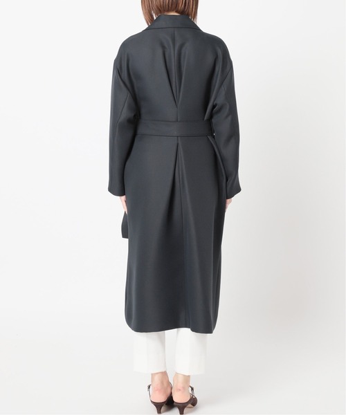 Noble(ノーブル)の「トリプルクロスラフチェスターコート◆(チェスターコート・レディース・ネイビー/アイボリー/サックスブルー・38/36)」の16枚目の写真