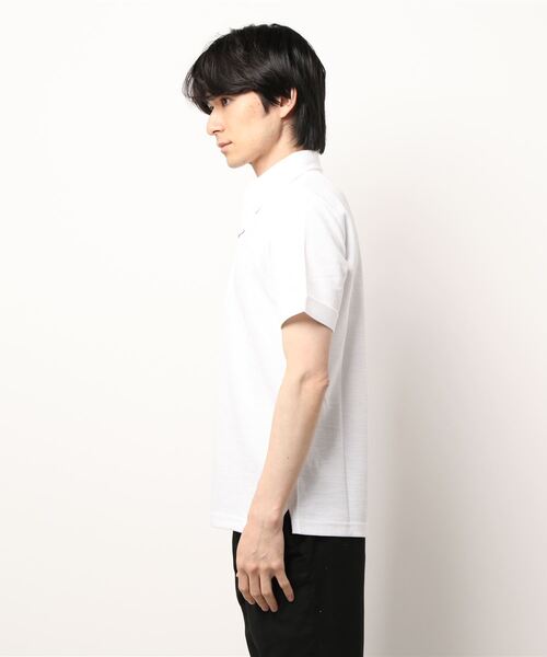 CROWDED CLOSET（クラウデッドクローゼット）の「スラブバーズアイポロシャツ（ポロシャツ・メンズ・ネイビー/ホワイト/グレー・02/03/04）」の5枚目の写真