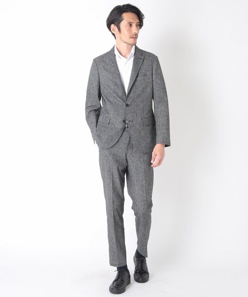 CROWDED CLOSET（クラウデッドクローゼット）の「スラブバーズアイポロシャツ（ポロシャツ・メンズ・ネイビー/ホワイト/グレー・02/03/04）」の12枚目の写真