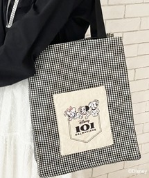 101匹わんちゃん/リボンハンドルトートバッグ