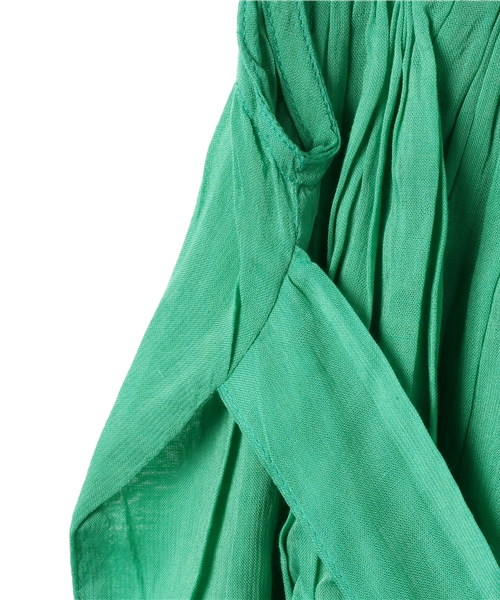 チャイハネ（チャイハネ）の「【チャイハネ】スモーネキッズブラウス130cm（ワンピース・キッズ・グリーン/アイボリー/ブルー/ピンク/ライトピンク/イエロー・FREE）」の14枚目の写真