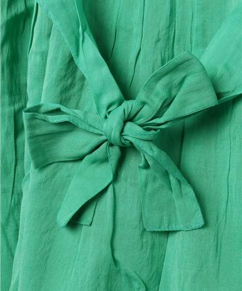 チャイハネ（チャイハネ）の「【チャイハネ】スモーネキッズブラウス130cm（ワンピース・キッズ・グリーン/アイボリー/ブルー/ピンク/ライトピンク/イエロー・FREE）」の15枚目の写真