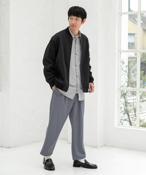 LAKOLE（ラコレ）の「FSS MA-1ブルゾン / 262396（MA-1・メンズ・オリーブ/ブラック/グレー・LARGE/MEDIUM）」の7枚目の写真