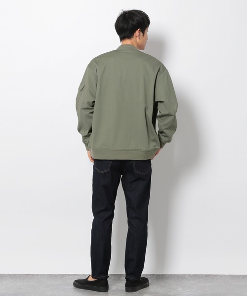 LAKOLE（ラコレ）の「FSS MA-1ブルゾン / 262396（MA-1・メンズ・オリーブ/ブラック/グレー・LARGE/MEDIUM）」の16枚目の写真