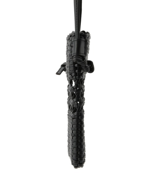 ROPE' PICNIC（ロペピクニック）の「スムースハンドメッシュミニスクエアショルダーバッグ（ショルダーバッグ・レディース・ブラック/オフホワイト/グリーン・FREE）」の9枚目の写真