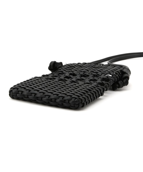 ROPE' PICNIC（ロペピクニック）の「スムースハンドメッシュミニスクエアショルダーバッグ（ショルダーバッグ・レディース・ブラック/オフホワイト/グリーン・FREE）」の14枚目の写真