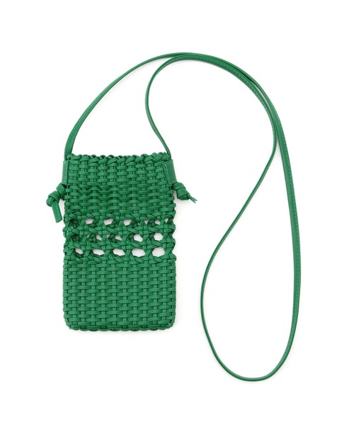 ROPE' PICNIC（ロペピクニック）の「スムースハンドメッシュミニスクエアショルダーバッグ（ショルダーバッグ・レディース・ブラック/オフホワイト/グリーン・FREE）」の20枚目の写真