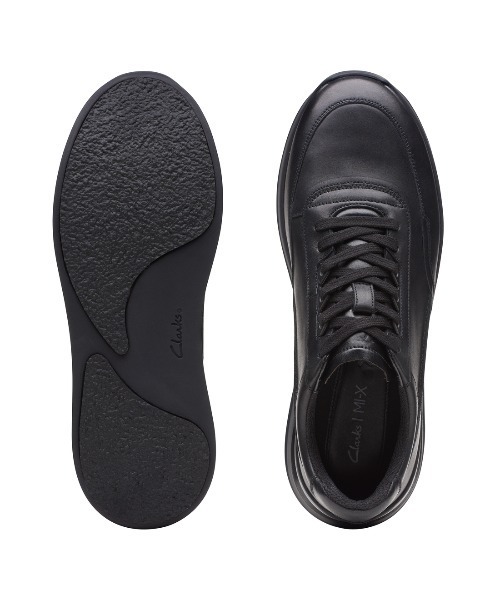 Clarks（クラークス）の「RaceLite Lace / レースライトレース (ブラックレザー)（スニーカー・メンズ・ブラック・UK9/UK7/UK7.5/UK8.5/UK10/UK8/UK9.5/UK6/UK6.5）」の7枚目の写真