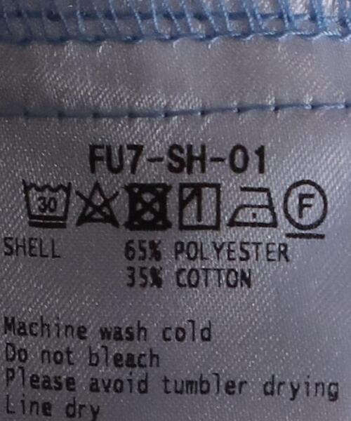 FUMITO GANRYU(フミトガンリュウ)の「□D<FUMITO GANRYU(フミト ガンリュウ)> Dickies プリーツ シャツ(シャツ/ブラウス・メンズ・ライトブルー・1/2/3)」の8枚目の写真