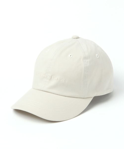 LEPSIM(レプシィム)の「機能付きメッセージキャップ 263702(キャップ・レディース・ブラック/グレー/カーキ/アイボリー・ONE SIZE)」の8枚目の写真