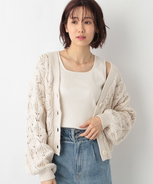 GLOBAL WORK（グローバルワーク）の「Beauteeスクエアタンク/259434（タンクトップ・レディース・ホワイト/ブラック/オフホワイト/キャメル/カーキ/オレンジ/グリーン系その他3・MEDIUM/LARGE）」の19枚目の写真