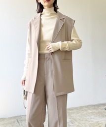 LIAN | ジレ＆トラウザーパンツ　セットアップ(セットアップ)