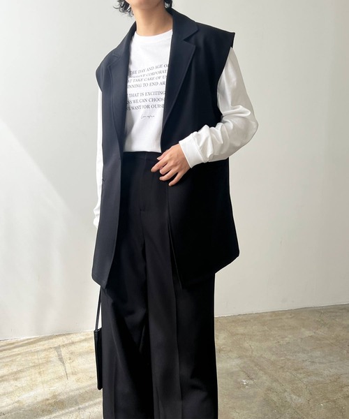 LIAN（リアン）の「ジレ＆トラウザーパンツ セットアップ