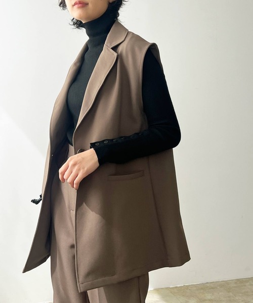 LIAN（リアン）の「ジレ＆トラウザーパンツ セットアップ