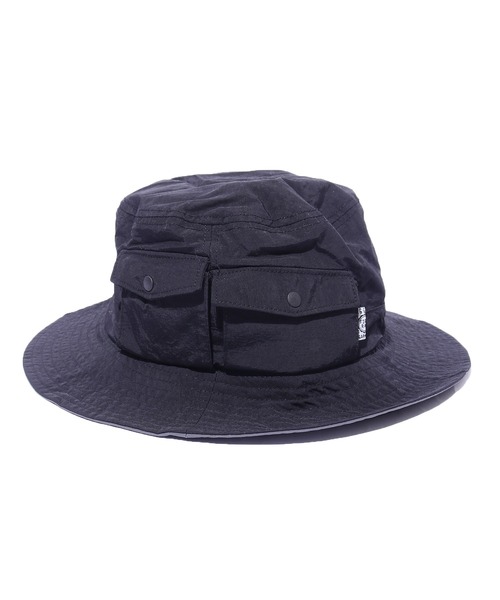 F.O.KIDS(エフオーキッズ)の「F.O.KIDS/エフオーキッズ アウトドアハット バケットハット(ハット・キッズ・ブラック/ベージュ/ネイビー/マルチ・54/56)」の1枚目の写真