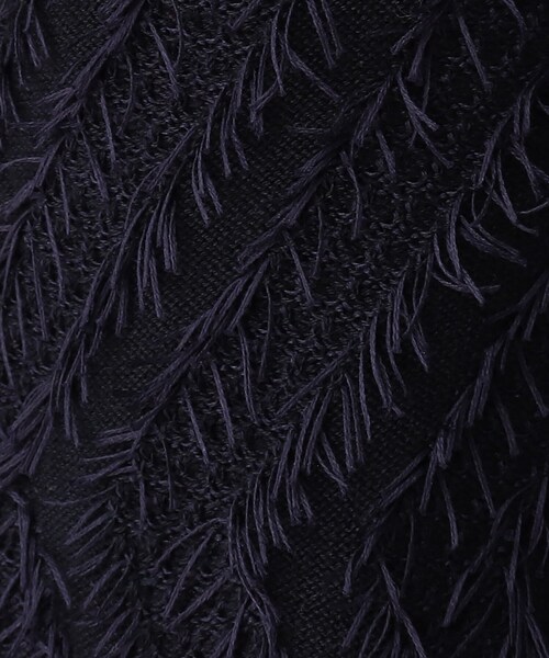 UNTITLED（アンタイトル）の「◆コットンリネン Vネックカーディガン（カーディガン/ボレロ・レディース・ネイビー系6/アイボリー系4・00/48/04/44/02）」の14枚目の写真