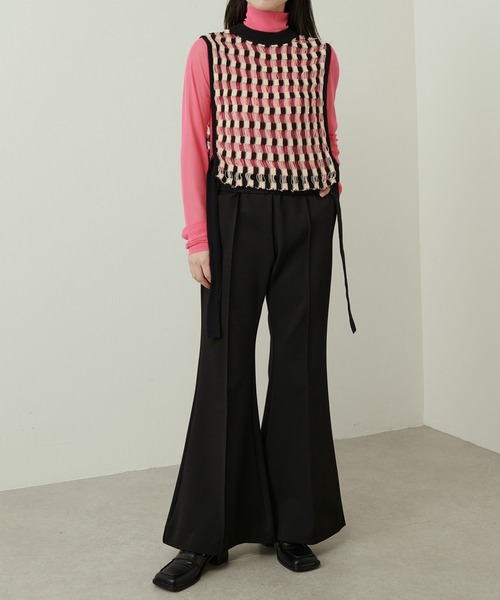 Lui's（ルイス）の「ラッパフレアパンツ（スラックス・レディース・ブラック/ブルー/ピンク・FREE）」の20枚目の写真