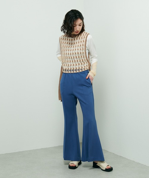 Lui's（ルイス）の「ラッパフレアパンツ（スラックス・レディース・ブラック/ブルー/ピンク・FREE）」の21枚目の写真