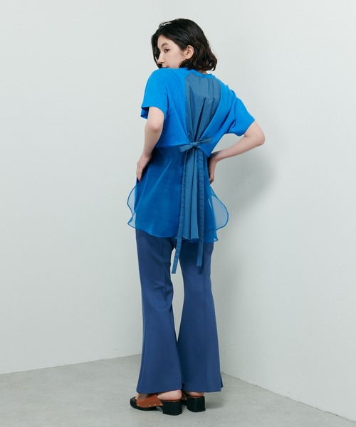 Lui's（ルイス）の「ラッパフレアパンツ（スラックス・レディース・ブラック/ブルー/ピンク・FREE）」の22枚目の写真